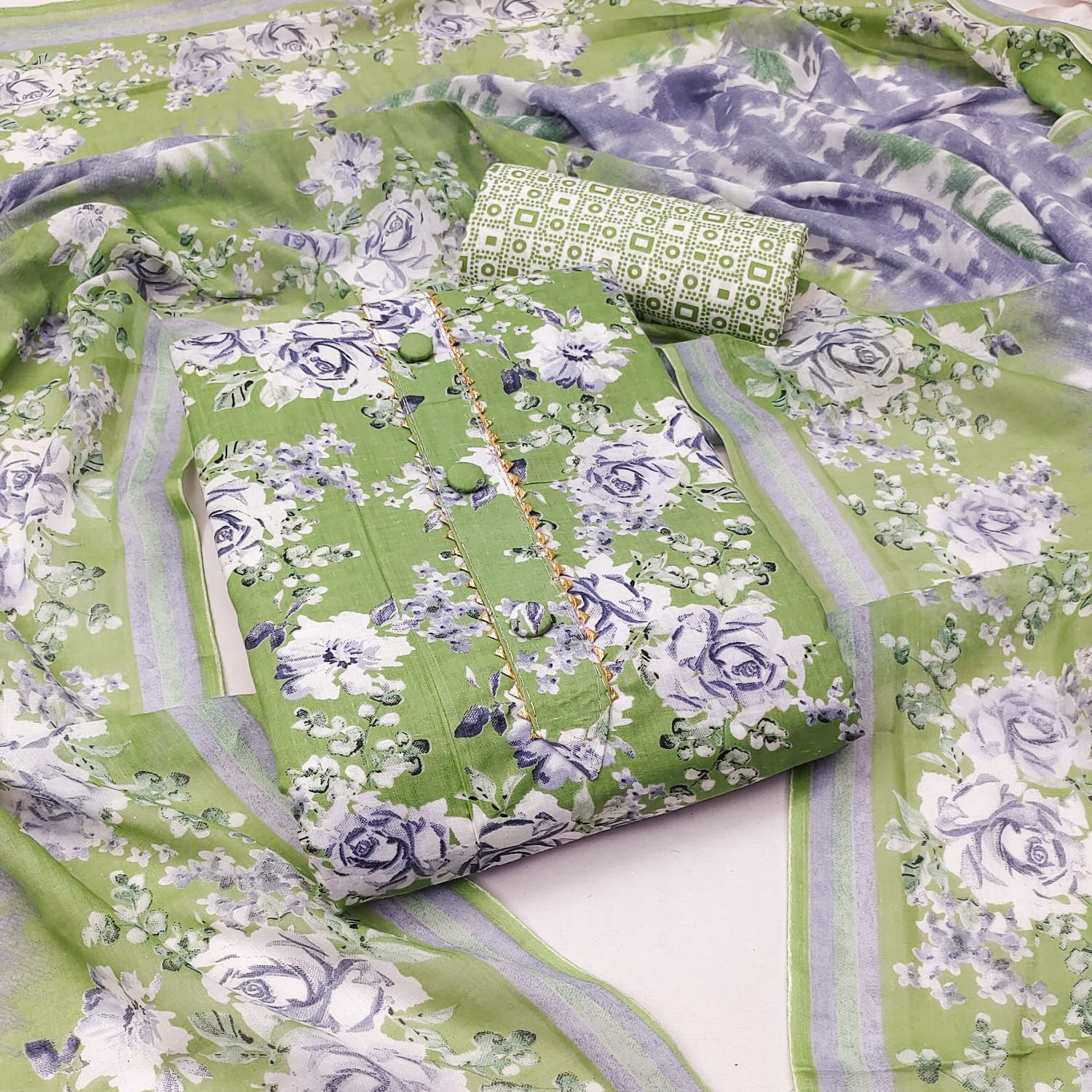 Pure Cotton 511 Printed Cotton Non Catalog Dress Material
